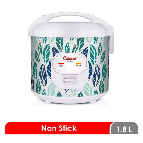 Jual COSMOS CRJ 323 SWG Green CRJ323SWG 1,8 liter Rice Cooker - Kab ...