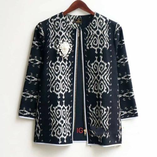 Jual Baju Atasan Wanita Blouse Tenun Motif Rote Sumba - XXL - Kab ...