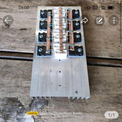 Jual Transistor Final Thosiba 5200 4 set + hs - Kab. Tulungagung