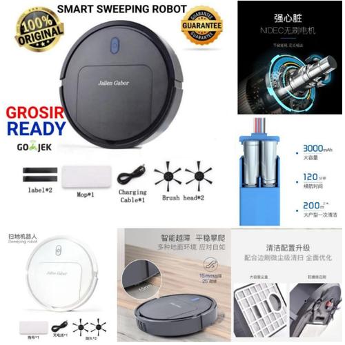 Jual IS25 Jallen Gabor Smart Vacuum Cleaner Robot Pembersih Debu Lantai
