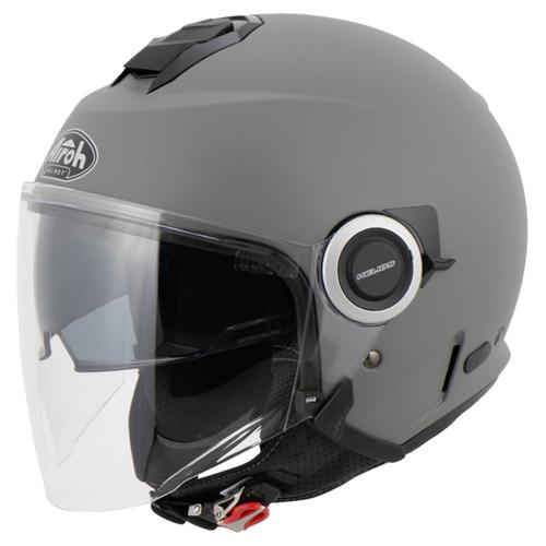 Gambar Airoh HELIOS Anthracite Matt Double Visor - L dari Juragan Helm ID Jakarta Barat Tokopedia