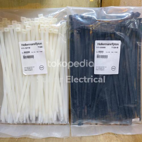 Jual Hellermann tyton T120i 300mmx7,6mm kabel ties cable ties tis