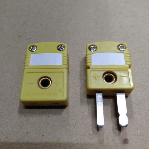 Jual Mini jack connector thermocouple "Omega" type K male+female (set