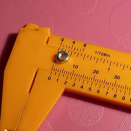 Gambar KR18253 M3 Nut mur 3mm dari KlinikRobot Kota Tangerang Tokopedia
