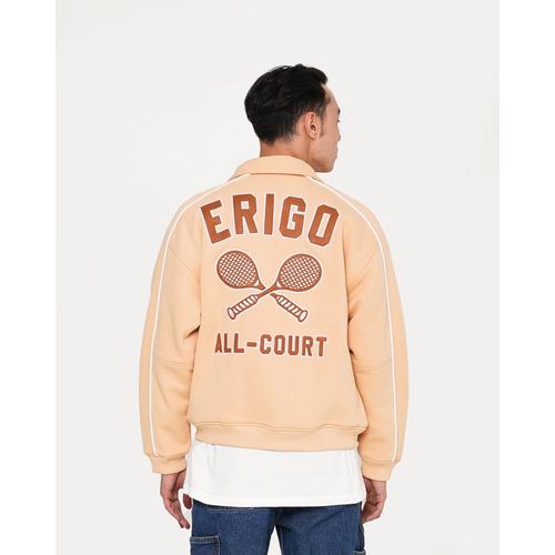 Promo Outerwear Unisex Erigo Varsity Classic Ricquel Cream Gold L Kab. Tangerang Erigo