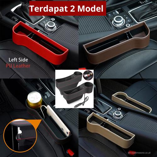 Promo Front Seat Car Organizer Rak Samping Mobil Gap Storage Kursi Jok