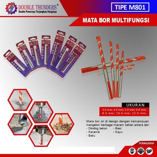 Jual Mata Bor Multifungsi Besi / Beton / Keramik Double