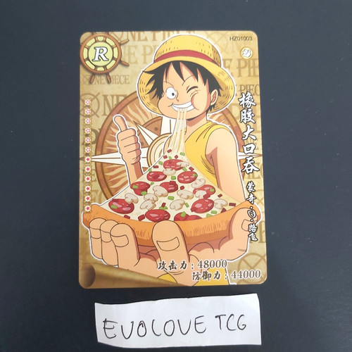 Jual Kartu Yummy Pizza Monkey D. Luffy (One Piece) - Kota Tangerang ...