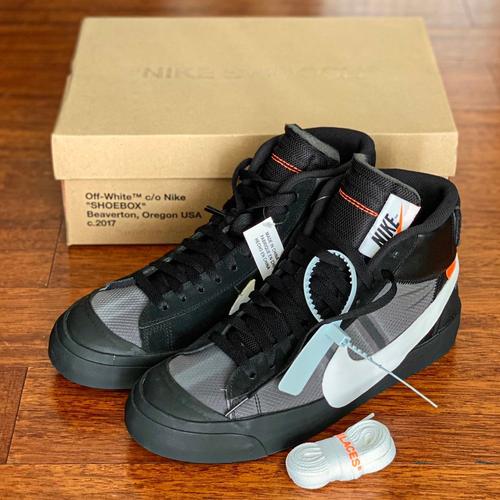 OFF WHITE NIKE BLAZER MID US9.5 27.5㎝