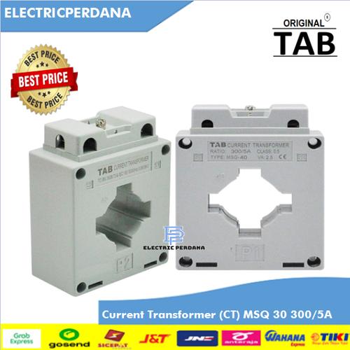 Jual Current Transformer (CT) MSQ 30 300/5 A TAB - Jakarta Barat ...
