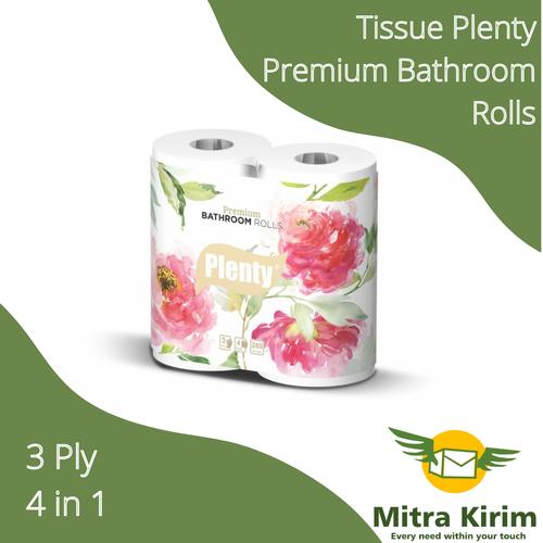 Jual Tissue Plenty Premium Bathroom Rolls 3 ply 4 in 1 Jakarta Timur