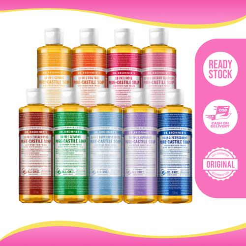 Promo Dr Bronners Bronner Pure Castile Liquid Soap Sabun Cair Organik ...