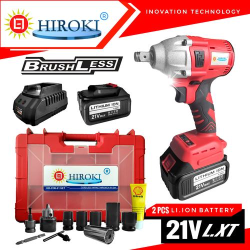 JPT 21V Brushless Cordless Impact Wrench 320Nm Torque, 47 OFF