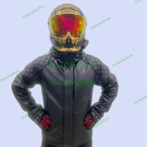 Jual Ruroc Enginehawk PREDATOR EVO Jacket Kulit Asli Touring Hoodie ...