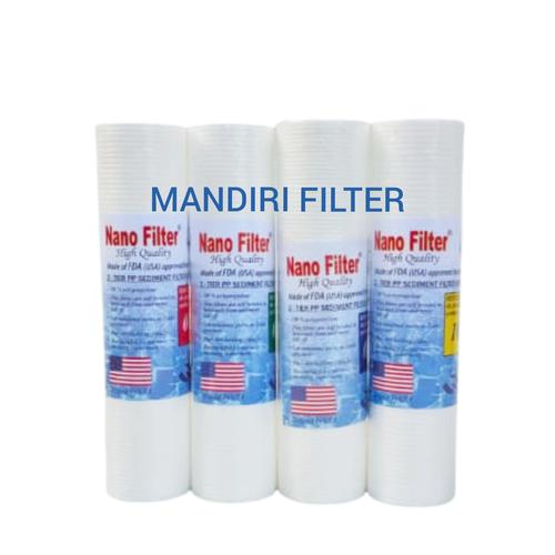 Jual Cartridge Filter Air/Filter Sedimen 10 inch NANO 01/03/05/10