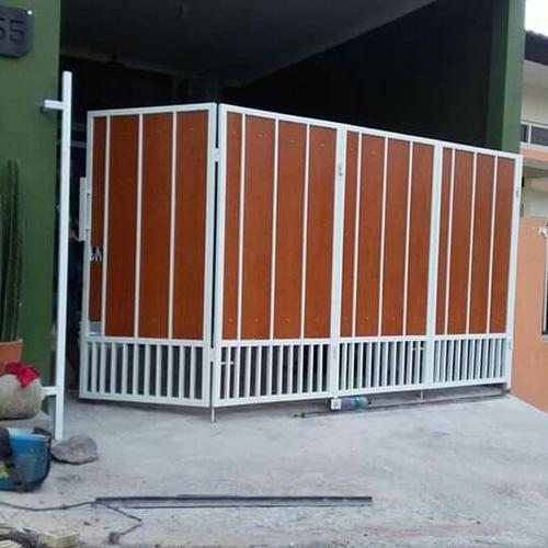 Jual pagar rumah Minima memodif GRC serat kayu Kota Depok kawat