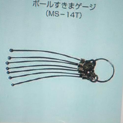 Jual Swan ball gauge MS14T range 1.06.0mm step 0.1mm (Japan) Kota