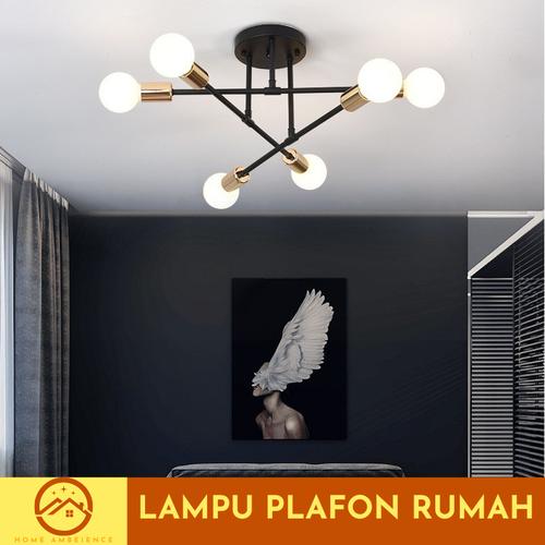 Jual Lampu Atap Plafon Dekorasi Minimalis Bohlam Modern Atap Rumah