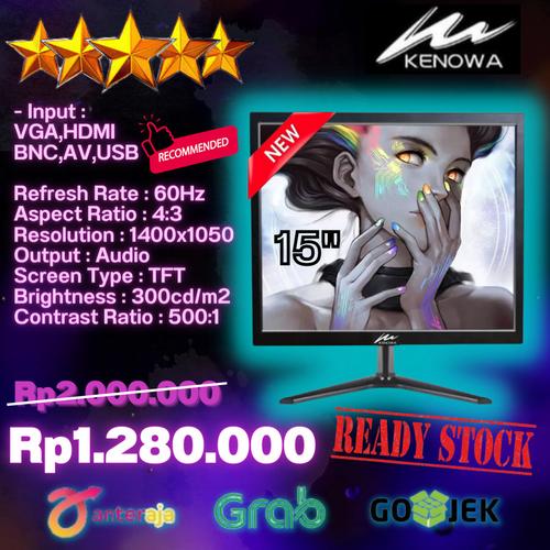 Jual DESKTOP LCD KENOWA Monitor 15