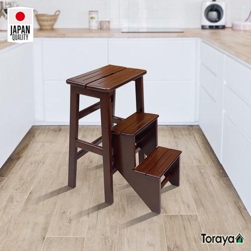 Jual Kursi Tangga Lipat Minimalis Best Quality - Coklat Putih - Jakarta ...