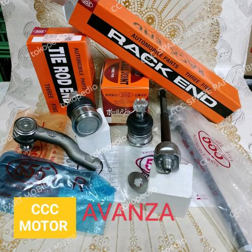 Jual TIE ROD END 1 SET RACK END 2 PC BALL JOINT 2 PCS AVANZA XENIA 555 ...