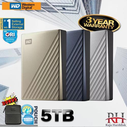 WD ポータブルHDD 5TB USB Type-C ブルー（ウエスタンデジタルの検索 