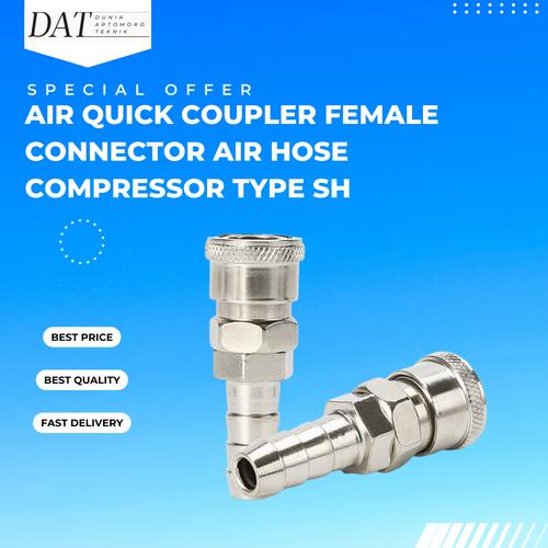 Jual Air Quick Coupler Female Connector Air Hose Compressor Type SH 1