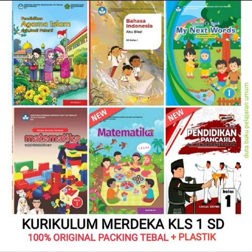 Jual Buku Siswa Kelas 1 SD Kurikulum Merdeka KURMER Pengerak Diknas ...