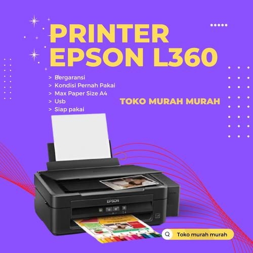 Jual printer Epson l360 second mulus siap pakai - Jakarta Pusat - TOKO
