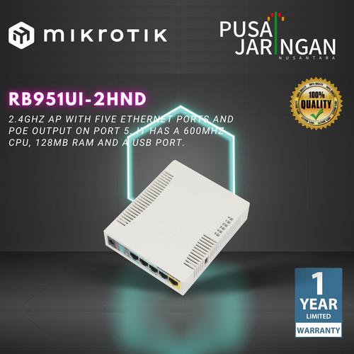 Jual MIKROTIK RB951Ui 2HND/ RB951Ui-2HND - Jakarta Pusat - Pusat ...