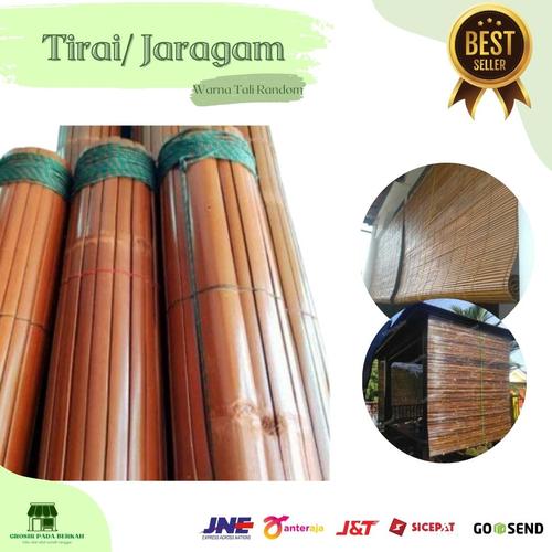Jual Tirai Kayu Aren Kerai Kayu Aren Jaragam Kulit Kayu Aren 1x2 Meter ...