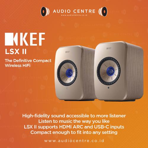 Promo KEF LSX Wireless II LSX II Active Wireless HiFi speakers Soundwave Black Cicil 0 3x