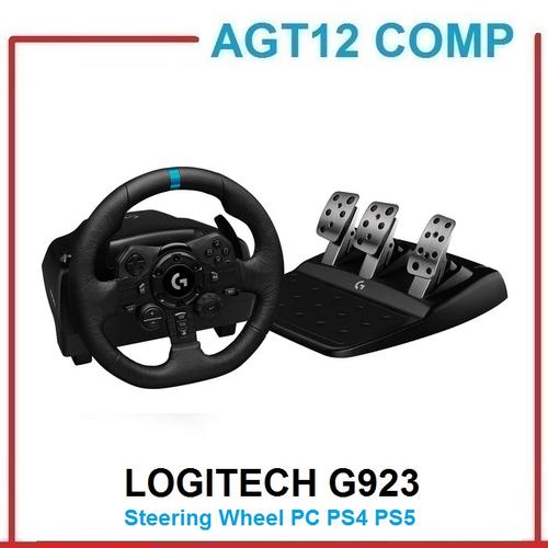 Jual Logitech G923 Trueforce Sim Racing Steering Wheel PS4 PS5 PC Kota Semarang AGT12 Comp