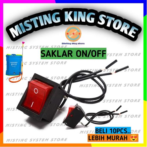 Jual SAKLAR ON OFF SWITCH UNIVERSAL KNAPSACK SPRAYER ELEKTRIK 2 PIN ...