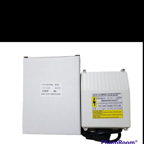 Jual control box pompa satelit 0.5 HP 3