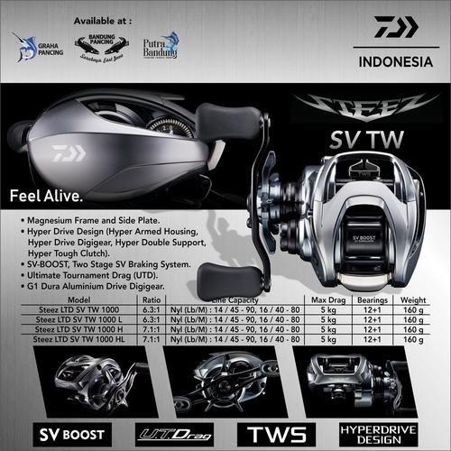 K*n様 ダイワ STEEZ LIMITED SV TW 1000HL【美品】（ダイワ スティーズ 