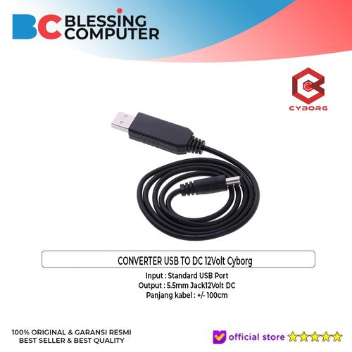 Jual CONVERTER USB TO DC 12Volt Kota Denpasar Blessing