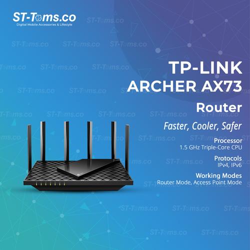Promo TPLink Archer AX73 AX5400 DualBand Gigabit WiFi 6 Router Cicil