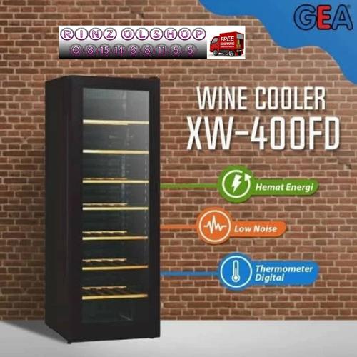 Promo WINE COOLER GEA XW400FD DIGITAL TEMPERATUR KULKAS WINE XW400FD