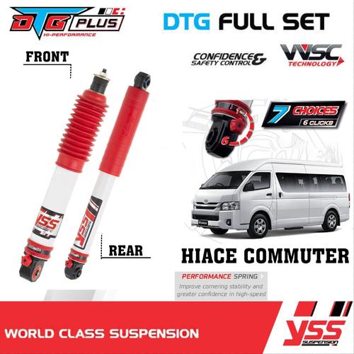 Ultra Racing Hiace Jual Shockbecker YSS DTG Series 7 Step Twintube Toyota HIACE Commuter ...