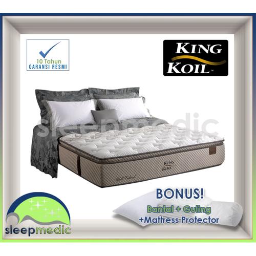 Promo KING KOIL SpringBed WORLD ENDORSED ( KASUR / SET ) 160 180 200