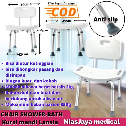 Jual kursi mandi lansia chair shower-Bath / Kursi mandi pasien Medis ...