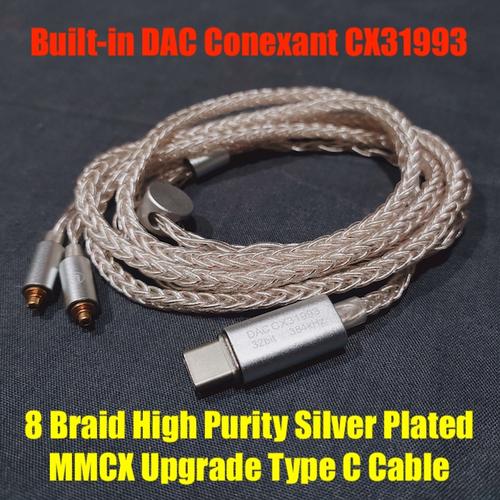 High Quality Silver Plated USB Audio Cable - A To B For DAC, HIFI Sound, 3 Ft