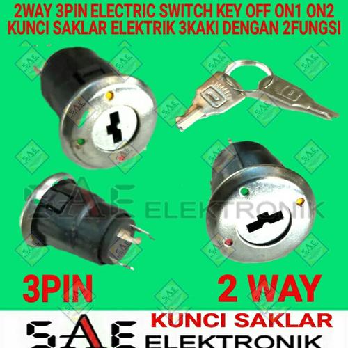 Jual KEY SWITCH KUNCI SAKLAR KUNCI 2WAY KUNCI ON OFF SWITCH KEY TOGGLE ...