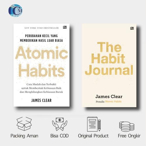 Jual Atomic Habits / The Habit Journal James Clear Journal Habit