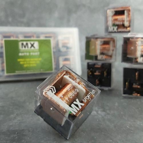 Jual RELAY KAKI 5 PIN 87A PEMUTUS ARUS 12V 40A MX ORIGINAL Kota
