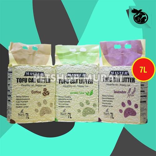 Jual Master Tofu Soya Cat Litter Pasir Gumpal Kucing 7 Litter