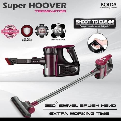 Jual BOLDe Super Hoover Terminator Vacuum Cleaner Merah Jakarta
