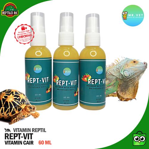 Jual ReptVit Vitamin Reptil Penambah Nafsu Makan Kurakura Iguana BD