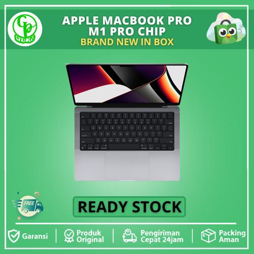 Jual Macbook M1 Pro 2021 14 Inch 1TB 512GB SSD 8 Core CPU 14 Core GPU ...